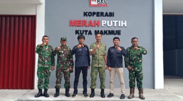 Dandim 0116/Nagan Raya Cek Pembangunan KDKMP yang sudah Jadi di Desa Kuta Makmue