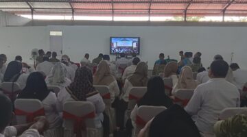 Dandim 0116/Nagan Raya bersama Forkopimda Ikuti Peresmian Operasional 1.061 KDKMP Secara Virtual