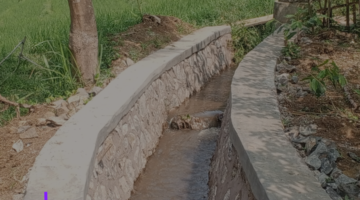 Proyek Rehabilitasi Irigasi Di Desa Cikoneng, Pasirjambu Kab.Bandung Diduga Asal Jadi