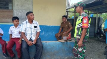 DENGARKAN ASPIRASI DAN PERKUATAN WILAYAH TNI MANUNGGAL BERSAMA RAKYAT