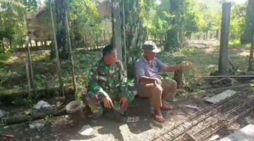 Melalui Komsos Babinsa Koramil 02/Seunagan Ciptakan Keakraban Dengan Warga Binaan