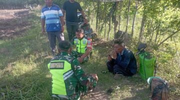 Jalin silaturahmi Babinsa Koramil 04 Beutong pertebal komunikasi sosial kepada Warganya