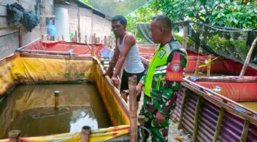 Melalui komsos Babinsa jalin silaturahmi dengan masyarakat binaan