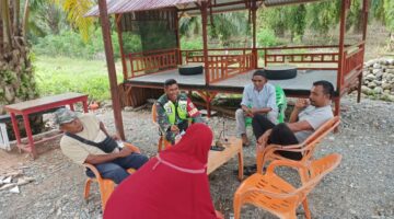 Demi Menjalin Hubungan Baik, Babinsa melaksanakan Komsos Bersama Warga Binaan