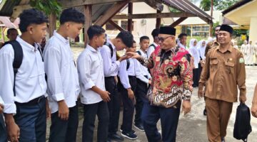 Sekretaris Komisi VII DPR Aceh Apresiasi Kemajuan SMK PP Negeri Kutacane, 144 Siswa Baru Diterima
