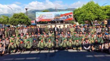 Kasdim 0108/Agara Hadiri Upacara Memperingati Hari Jadi Ke – 80 Bhayangkara Tahun 2026