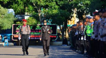 Kapolres Tebingtinggi Pimpin Upacara Hari Bhayangkara ke 80, Tegaskan Komitmen Polri Untuk Masyarakat