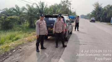 Antisipasi Tindak Kriminal, Polsek Tebingtinggi Laksanakan Patroli Rutin