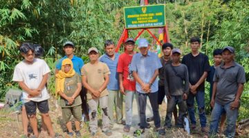 Merah Putih Membentang di Lae Bening, TNI Hadir Mengembalikan Akses Kehidupan Warga Pakpak Bharat