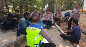 Jaga Jakarta On The Spot, Polres Pelabuhan Tanjung Priok Perkuat Kamtibmas Bersama Buruh Bongkar Muat di Pelabuhan Muara Baru