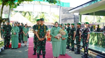 Kunjungan Kerja Danrem 032/Wirabraja di Wilayah Kodim 0308/Padang Pariaman, Tekankan Sinergitas dan Profesionalisme Prajurit