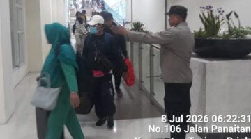 Pelayanan & Pengamanan Debarkasi Kapal KM. Kelimutu dari Pontianak Berjalan Aman dan Lancar, 1.078 Penumpang Tiba di Pelabuhan Tanjung Priok