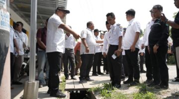 Tinjau Sejumlah Proyek di Tanjung Morawa dan Lubuk Pakam, Bupati Tekankan Kualitas dan Percepatan Pembangunan
