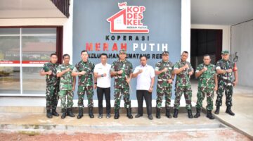 Danrem 031/WB Tinjau Koperasi Desa/Kelurahan Merah Putih di Kabupaten Inhu, Dukung Penguatan Ekonomi Kerakyatan