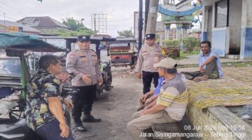 Jaga Kamtibmas, Polsek Padanghulu Patroli Dialogis Dalam KRYD Di Jalinsum 