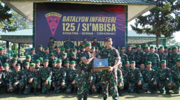 Kunjungi Yonif 125/SMB, Pangdam I/BB Tekankan Disiplin, Profesionalisme, dan Kesiapan Tempur Prajurit