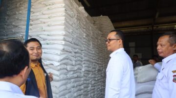 Cek Gudang Bulog Divre Asahan, Wakil Walikota Tanjungbalai Sebut Ketersediaan Beras Aman