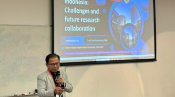 Dekan FKM Unhas Perkuat Jejaring Kolaborasi Indo-Pasifik pada International One Health Symposium di Australia