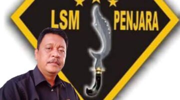 Teks Foto : Ketua Umum DPP LSM PENJARA Agung Setiawan Berserta Logo LSM PENJARA 