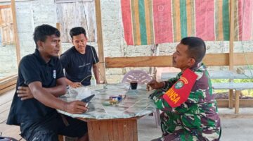 Babinsa jalin komsos bersama warga binaan