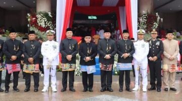 Kapolres Pelabuhan Tanjung Priok Hadiri Upacara HUT ke-81 Kemerdekaan RI di Jakarta Utara