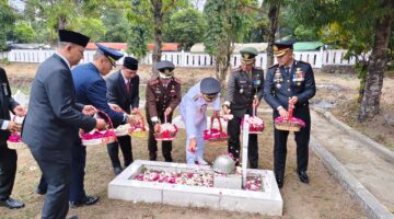 Ziarah Nasional HUT RI ke-81, Dandim Boyolali Ajak Generasi Muda Teladani Semangat Pahlawan