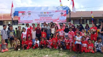 Semarak HUT ke – 81 Republik Indonesia Babinsa Dampingi Berbagai Lomba Di Desa Binaan
