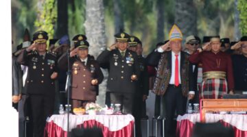 Gelorakan Semangat Merah Putih, Kapolres Sergai Hadiri Upacara HUT RI Ke-81