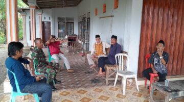 Babinsa Koramil 03/Sungai Sarik Takziah Di Nagari Binaan, Bentuk Kepedulian dan Kedekatan Dengan Masyarakat