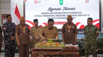 Sagu Hati untuk Pejuang, Pangdam XIX/Tuanku Tambusai Hadir dalam Ramah Tamah Veteran di Riau