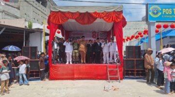 Laksanakan Tugas Upacara dengan Khidmat, Koramil 03/SB Sukseskan Peringatan HUT Ke-81 RI di Panai Hilir
