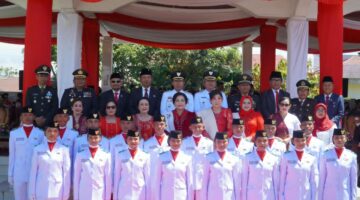 Peringatan Detik-detik Proklamasi HUT RI Ke-81 di Wilayah Kodim 0210/TU Berlangsung Sukses, Khidmat dan Meriah