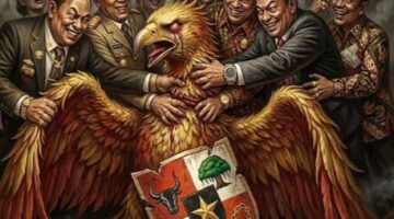 Garuda Pancasila Menangis: Antara Simbol yang Terinjak dan Nilai yang Dilumat Kekuasaan dan Oligarki