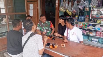 Babinsa Koramil 03/Parongil Perkuat Komsos, Pemuda Diajak Jauhi Narkoba dan Judi Online