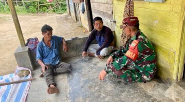 Babinsa Koramil 06/Kerajaan Pilih Duduk Bersama Warga, Kedekatan TNI-Rakyat Makin Terasa