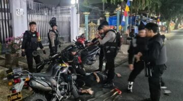 Brimob Polda Metro Jaya Gagalkan Dugaan Tawuran di Cipayung, Empat Pemuda Diamankan