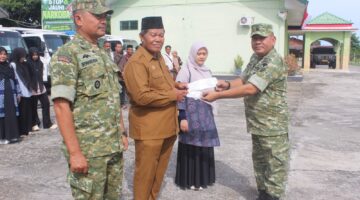 Perkuat Ekonomi Desa, Kodim 0116/Nagan Raya Serahkan Mitsubishi Fuso untuk Operasional KDKMP