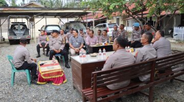 Tak Sekadar Apel, Kapolres Aceh Tenggara Cek Langsung Kesiapan Polsek Badar Pastikan Siap Layani Masyarakat