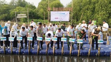 Penanaman Mangrove “The North Green Movement” di Jakarta Utara