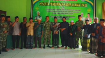 Kasdim 0108/Agara dan Perwira Staf Silaturahmi Dengan Tokoh Ulama, Rawat Perdamaian di Bumi Sepakat Segenep