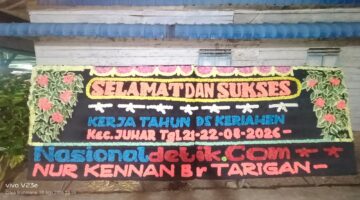 Wapimpred Nasionaldetik. Com Ucapkan Selamat Atas Suksesnya Kerja Tahun Desa Keriahen