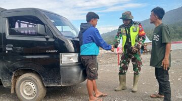 Babinsa Posramil Beutong Ateuh Banggalang Komsos Dengan Pemuda Di Desa Binaan