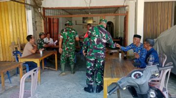 Jalin keakraban komunikasi sosial dan Ingatkan warga tentang Bahaya nya Karhutla(Kebakaran Hutan dan Lahan)