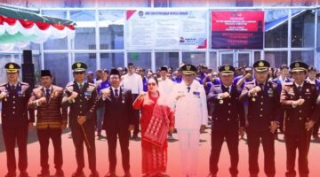 Kajari Karo Bersama Forkompinda Hadiri Upacara Pemberian Remisi Umum HUT RI Ke-81
