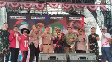Pesta Jamuan Rakyat Peringati HUT RI ke-81, Forkopimko Jakarta Utara Tegaskan Komitmen Tolak Tawuran