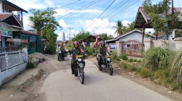Babinsa Posramil Lawe Sumur Laksanakan Patroli Karhutla, Cegah Kebakaran Hutan dan Lahan