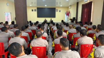 Kapolres Aceh Tenggara Beri Penguatan kepada Bhabinkamtibmas, Tekankan Kehadiran Polri di Tengah Masyarakat