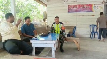 Jalin komunikasi yang baik dengan mitra karib Babinsa komsos di wilayah binaan