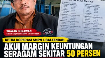 Seragam SMPN 1 Baleendah Jadi Sorotan, Ketua Koperasi Sebut Keuntungan Sekitar 50 Persen