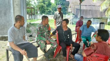 Jalin komunikasi yang baik dengan mitra karib Babinsa komsos di wilayah binaan